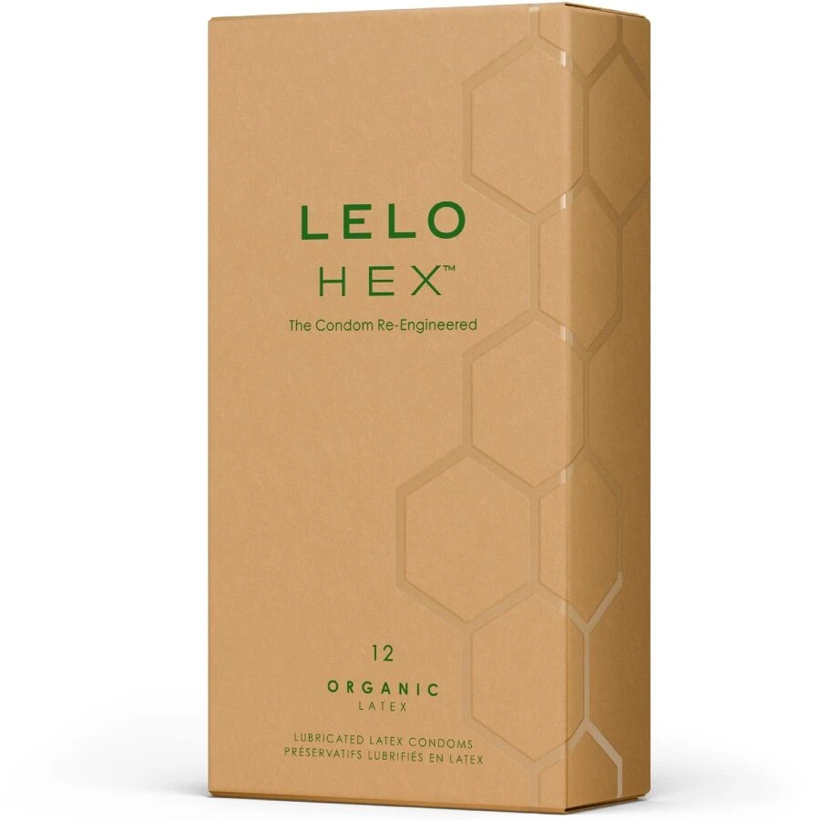LELO - HEX ORGANIC CONDOM BOX 12 UNITÃ | Pasio